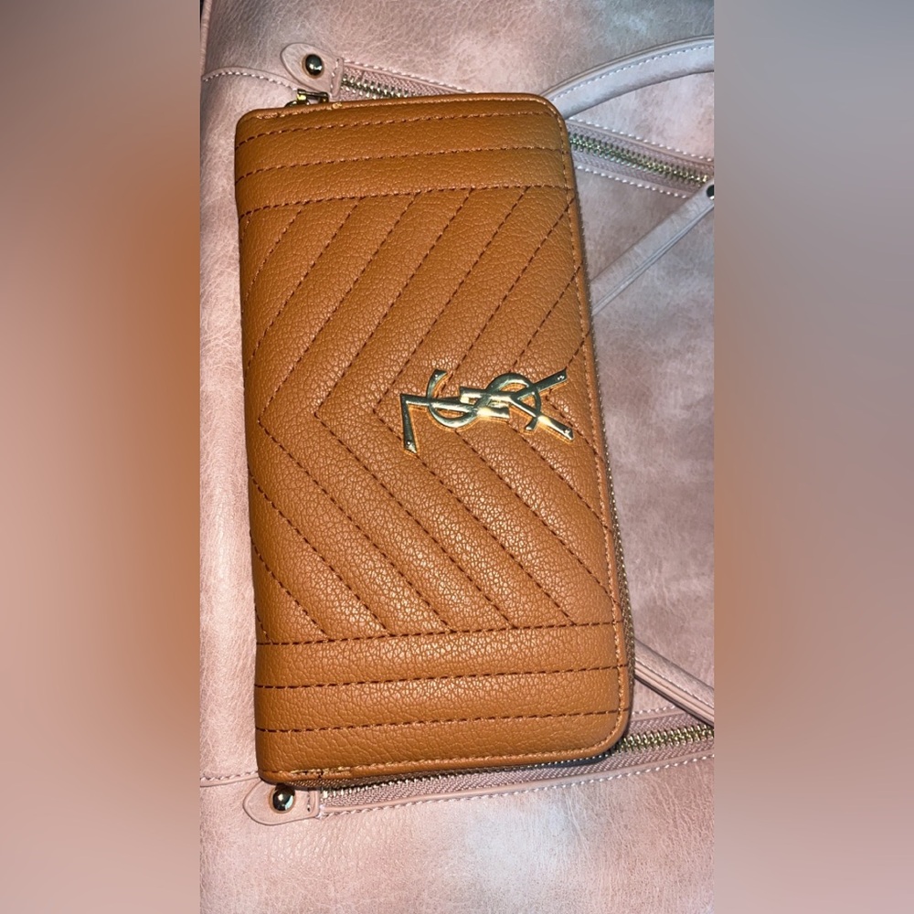 Saint Laurent wallet clutch